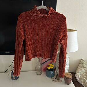 Blood orange shoft sweater
